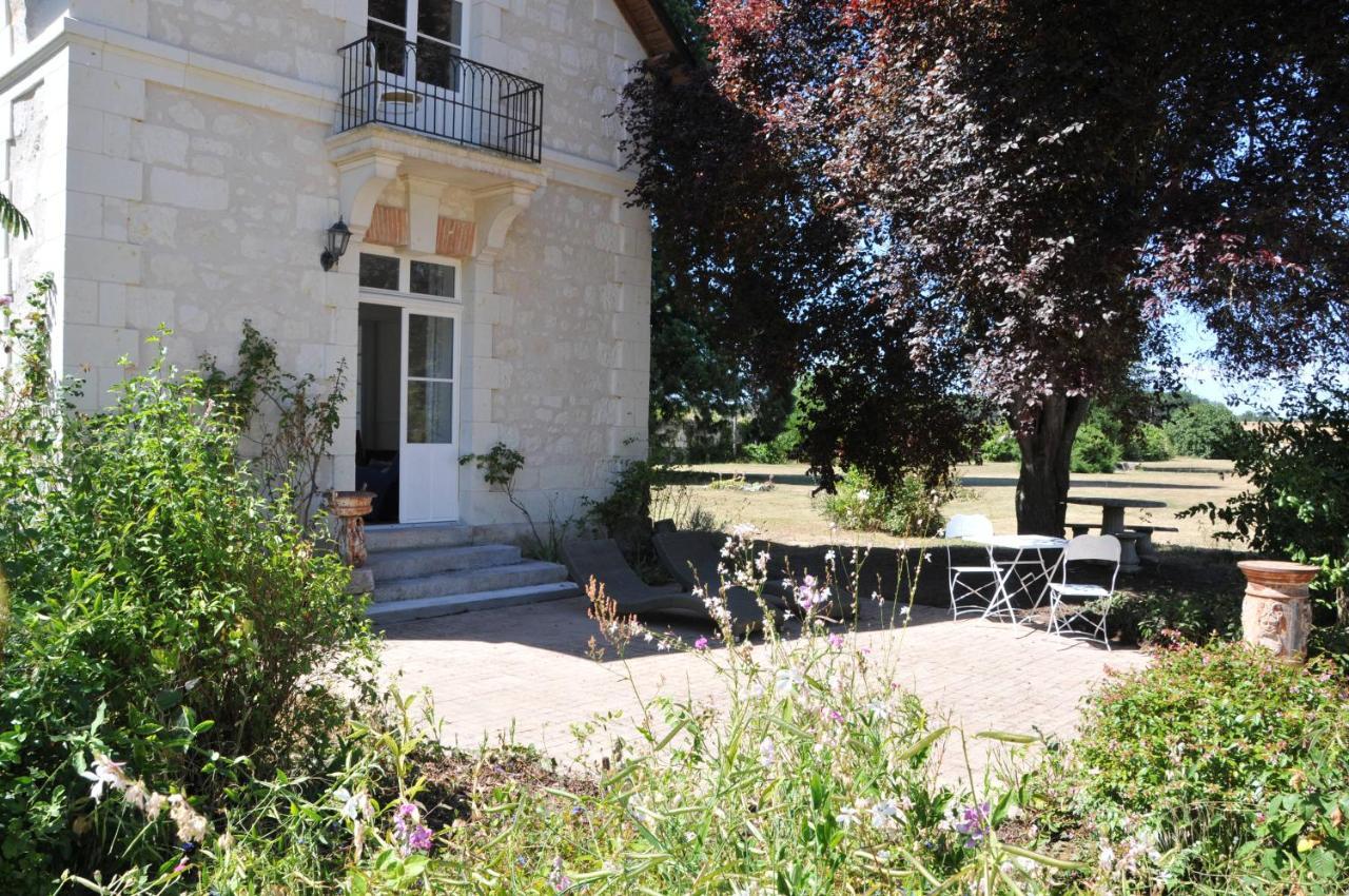 La Terrasse De L'Orangerie Du Chateau - Art Nouveau - Gite 2 Personnes Brain-sur-Allonnes Exterior photo